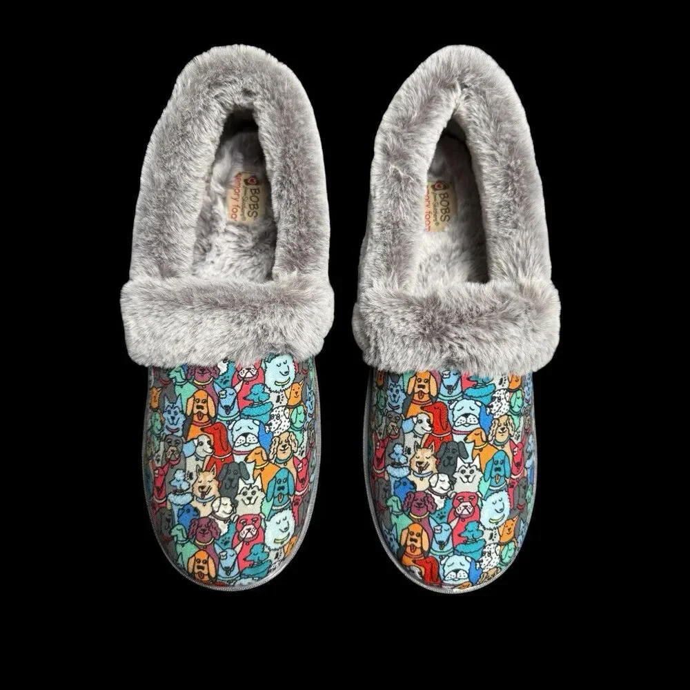 BOBS for Paws BOBS Too Cozy - Pooch Parade Slippers Size 10 New With Box